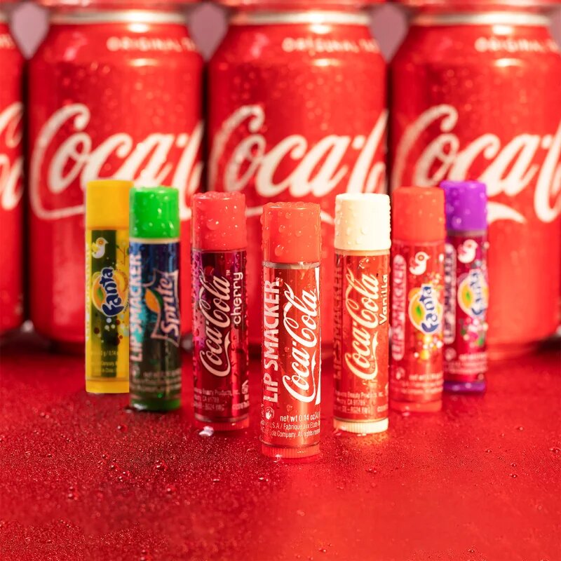 Lip Smacker Coca Cola Cherry ajakbalzsam íz Cherry Coke 4 g