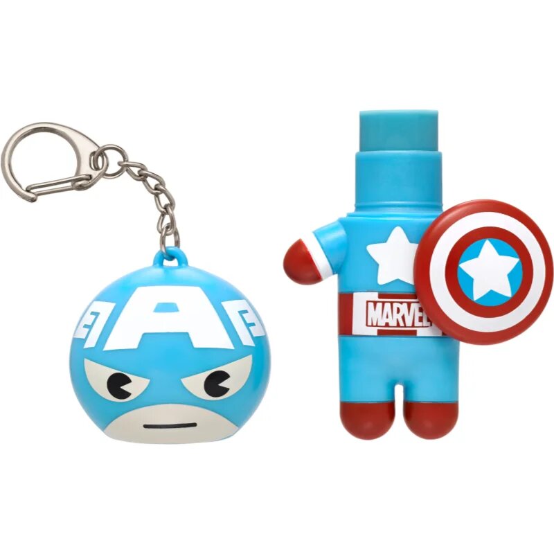 Lip Smacker Marvel Captain America ajakbalzsam íz Red White & Blue-Berry 4 g