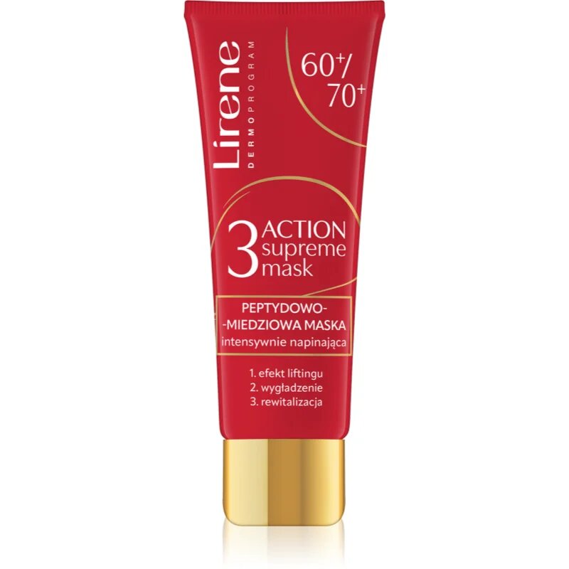 Lirene 3 Action Supreme Mask 60+ kisimító és feszesítő maszk érett bőrre 50 ml