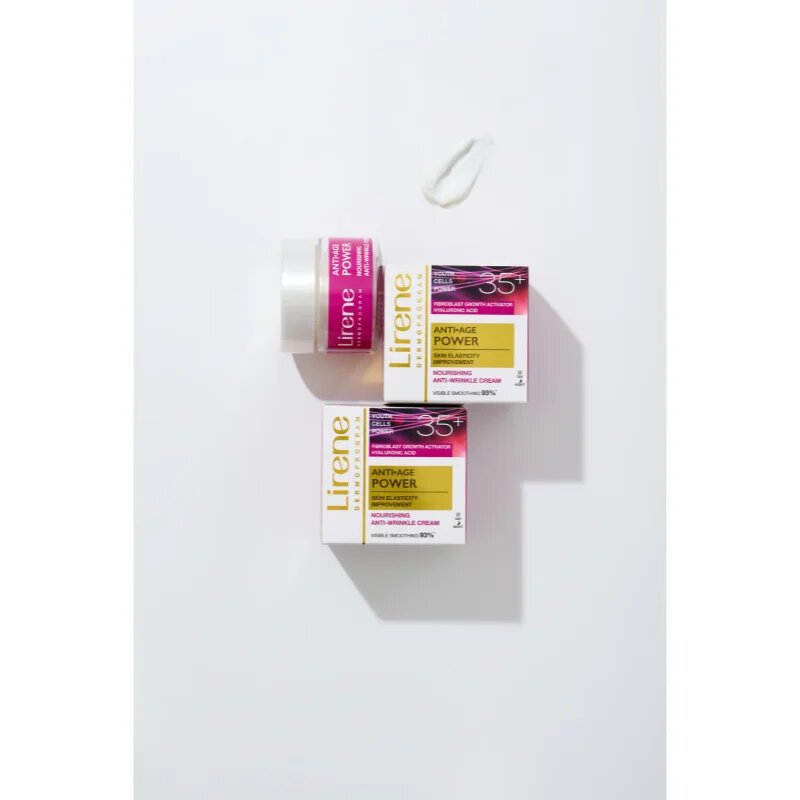 Lirene Anti Age Power feszesítő és fiatalító krém 35+ 50 ml