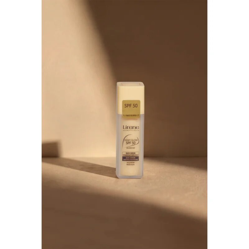 Lirene Base Dewy Glow bőrvilágosító alapozó szérum SPF 50 30 ml