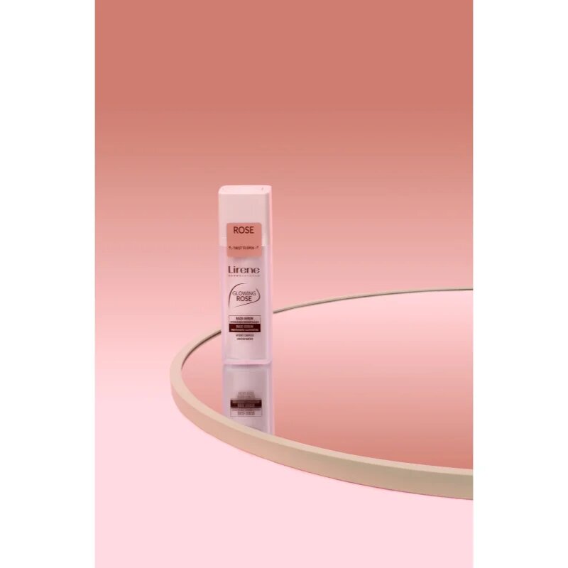 Lirene Base Glowing Rose bőrvilágosító alapozó szérum 30 ml