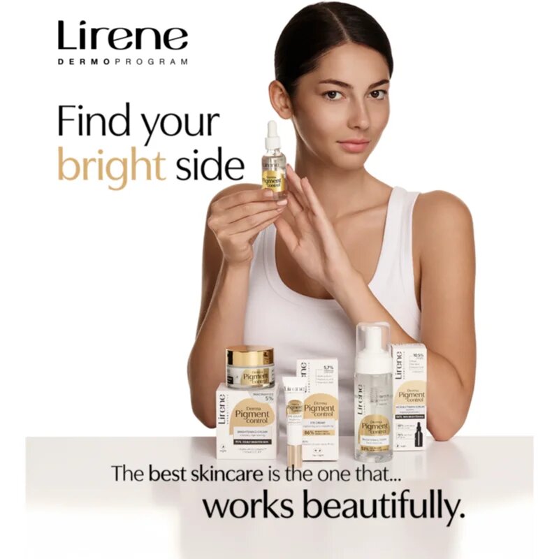 Lirene Derma Pigment Control Acid & Vitamin Serum szérum a pigment foltok ellen 30 ml