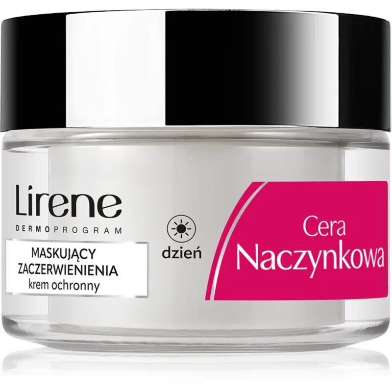 Lirene Face Cream nappali tápláló krém mely egységesíti a tónusokat az érzékeny vörösödésre hajlamos bőrre 50 ml