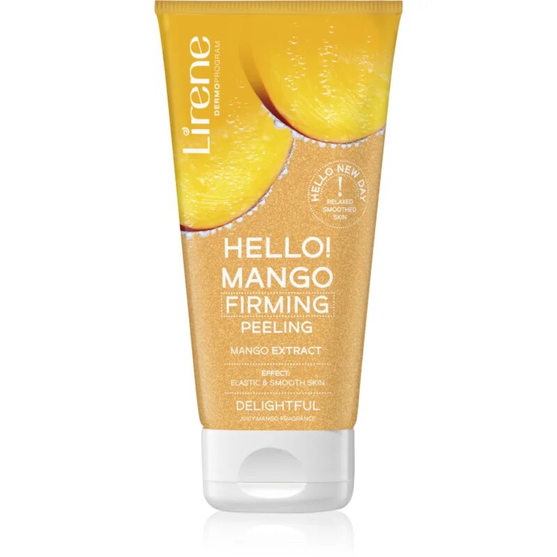 Lirene Hello! Mango bőrfeszesítő testradír tápláló hatással 175 ml