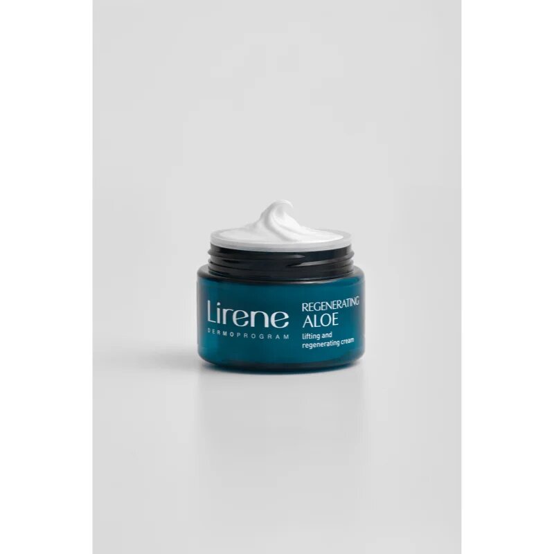 Lirene Hydration & Nourishment Regenerating Aloe regeneráló lifting krém aloe verával és shea vajjal 50 ml