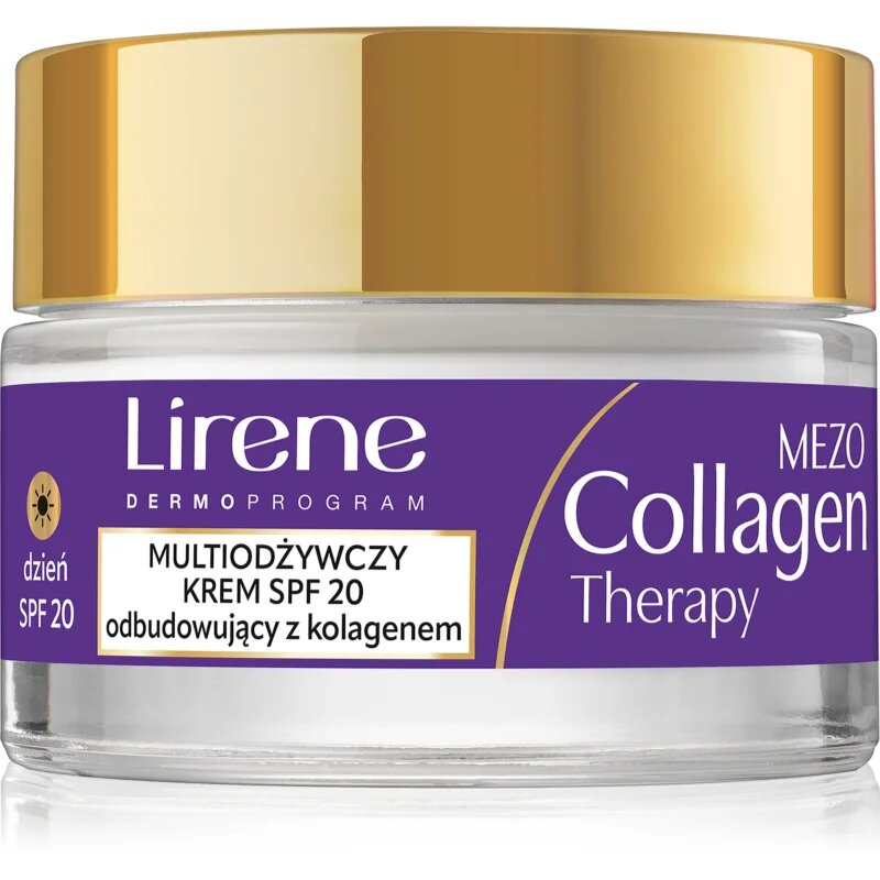 Lirene Mezo Collagen Therapy 70+ tápláló nappali krém érett bőrre SPF 20 50 ml