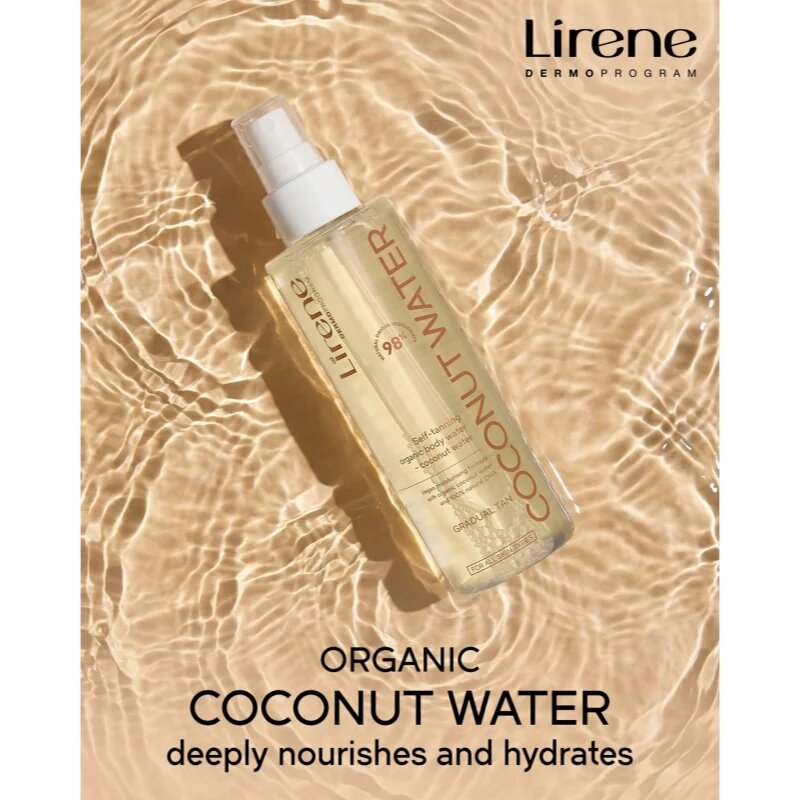 Lirene Perfect Tan Bronzosító önbarnító spray 200 ml