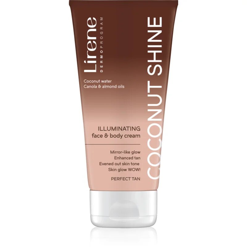 Lirene Perfect Tan élénkítő krém a napbarnított bőr kiemelésére 150 ml