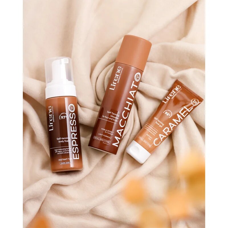 Lirene Perfect Tan önbarnító hab arcra és testre 150 ml