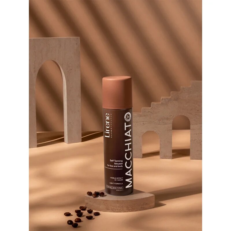 Lirene Perfect Tan önbarnító hab arcra és testre 150 ml