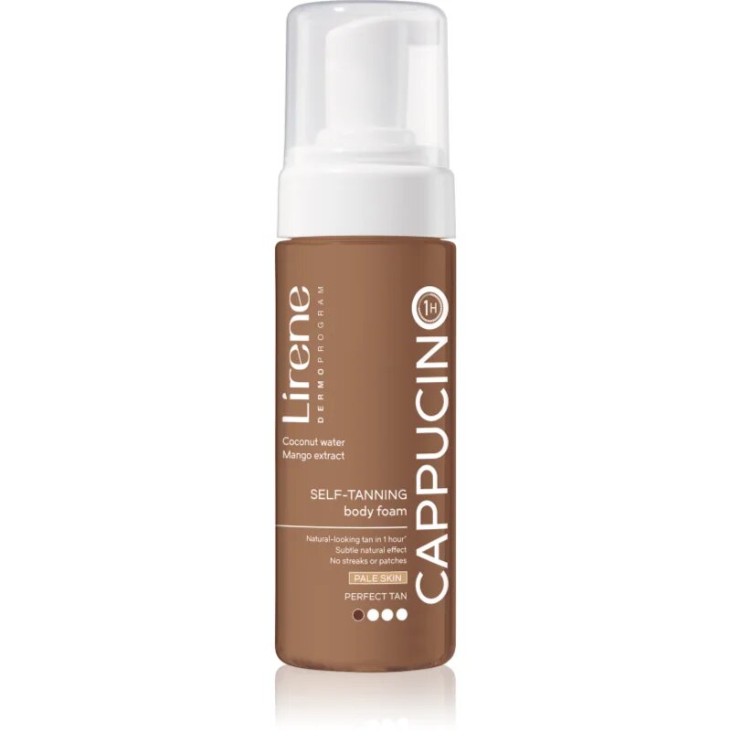 Lirene Perfect Tan önbarnító hab világos bőrre 150 ml