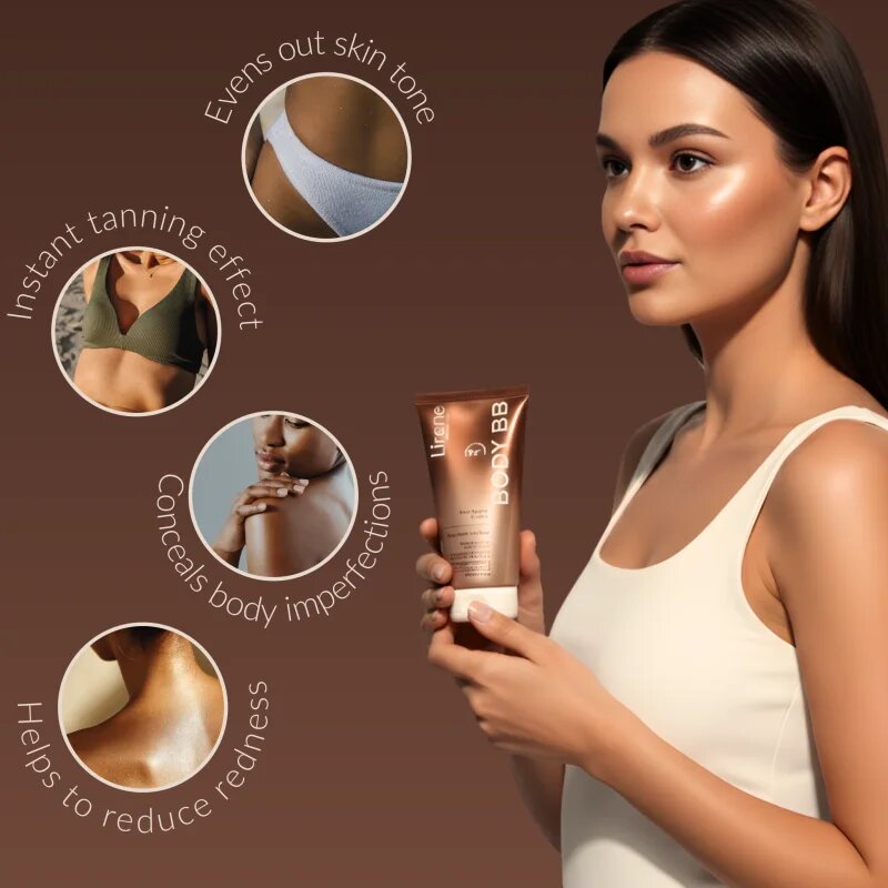 Lirene Perfect Tan testbalzsam azonnali bronzosító hatás 175 ml