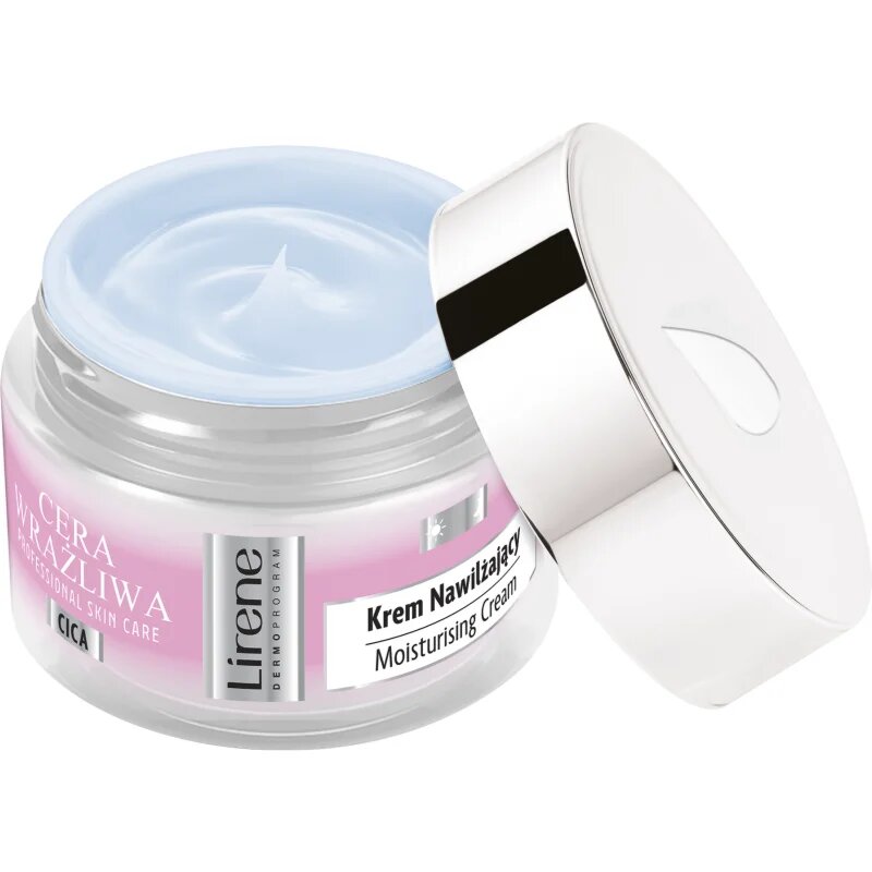 Lirene Sensitive skin hidratáló krém az érzékeny arcbőrre 50 ml