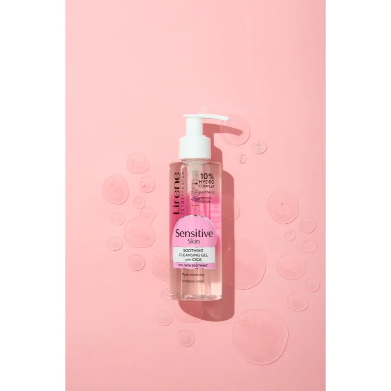 Lirene Sensitive skin micellás gél az érzékeny arcbőrre 145 ml