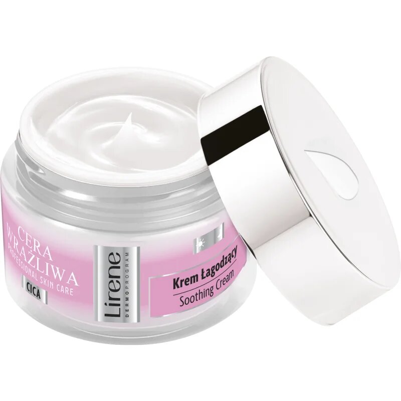 Lirene Sensitive skin tápláló krém az érzékeny arcbőrre 50 ml
