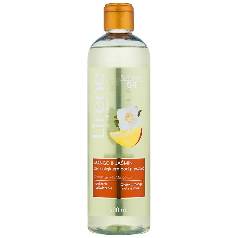 Lirene Shower Oil Mango and Jasmine tusoló olaj hidratáló hatással 400 ml