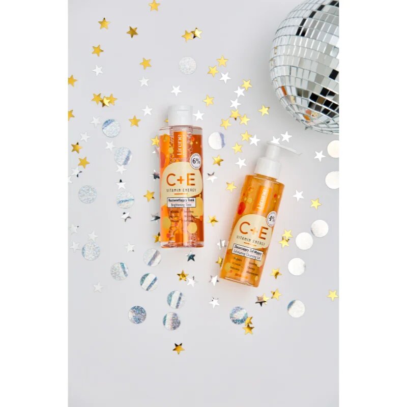 Lirene Vitamin Energy C+E hámlasztó tisztító gél 145 ml