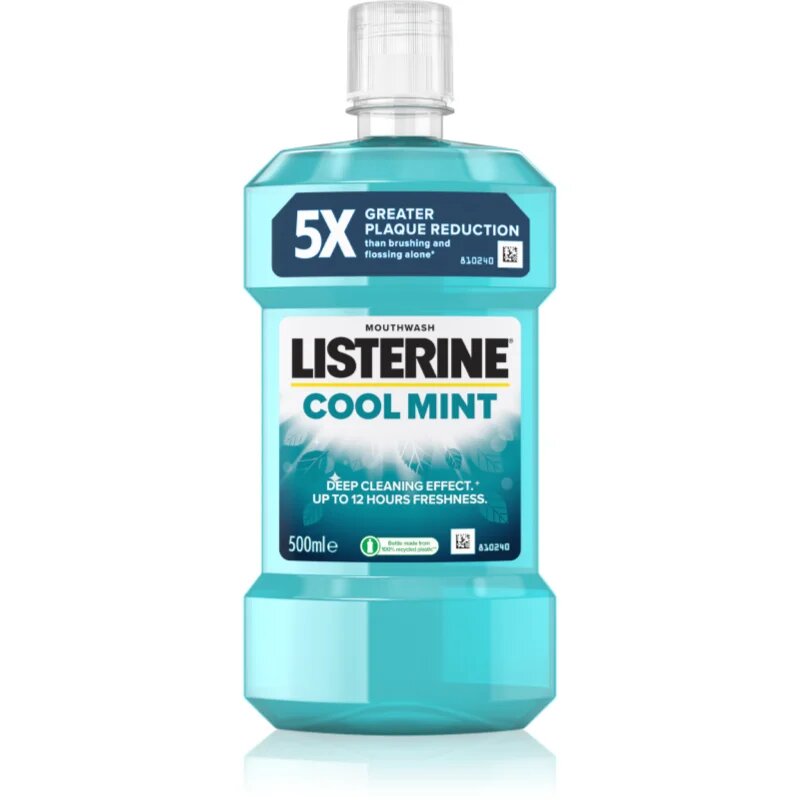 Listerine Cool Mint szájvíz a friss leheletért 500 ml
