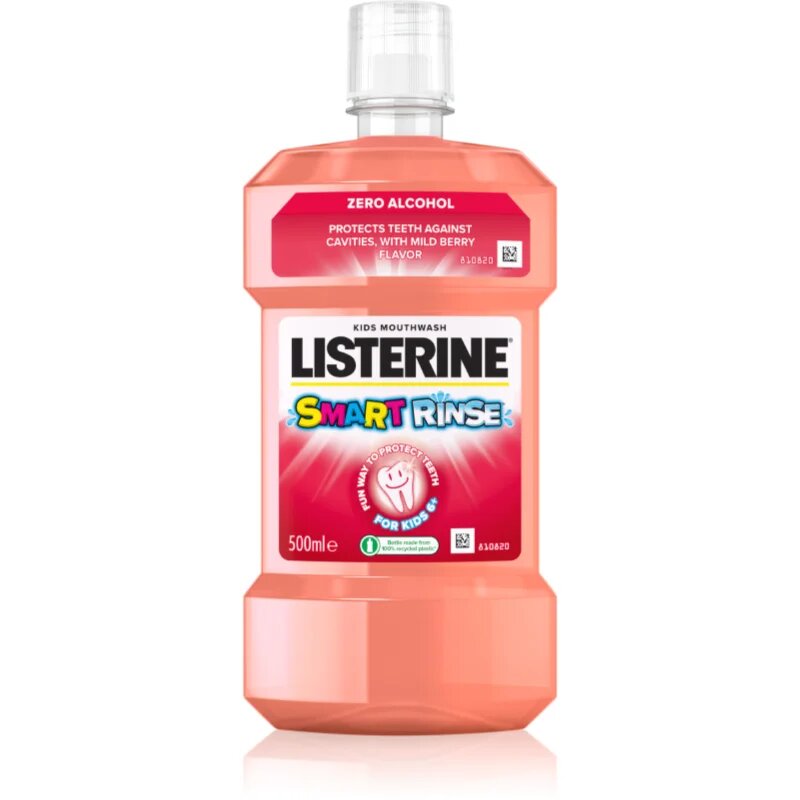 Listerine Smart Rinse Mild Berry szájvíz gyermekeknek 500 ml