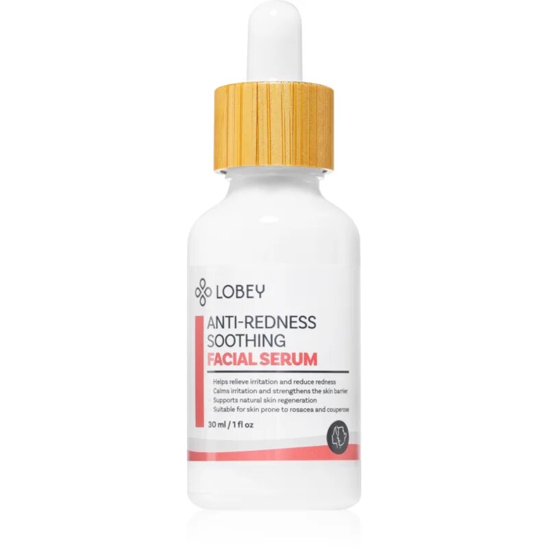 Lobey Anti-Redness Soothing nyugtató szérum bőrpír ellen 30 ml