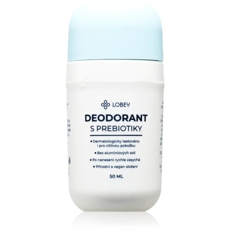 Lobey Body Care dezodor prebiotikumokkal 50 ml