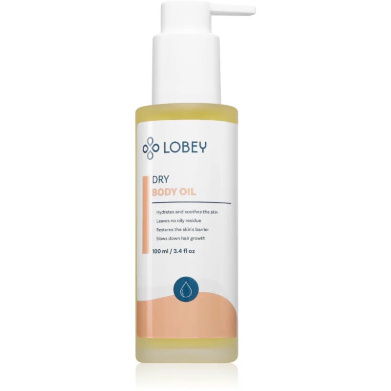 Lobey Body Care száraz testápoló olaj 100 ml