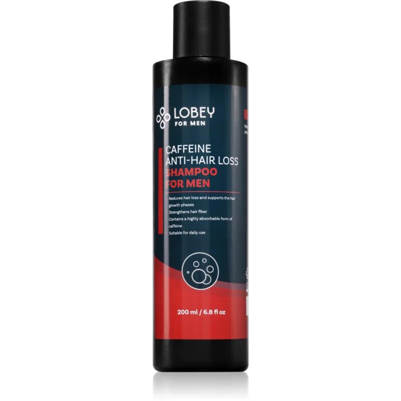 Lobey Caffeine hajhullás elleni sampon uraknak 200 ml
