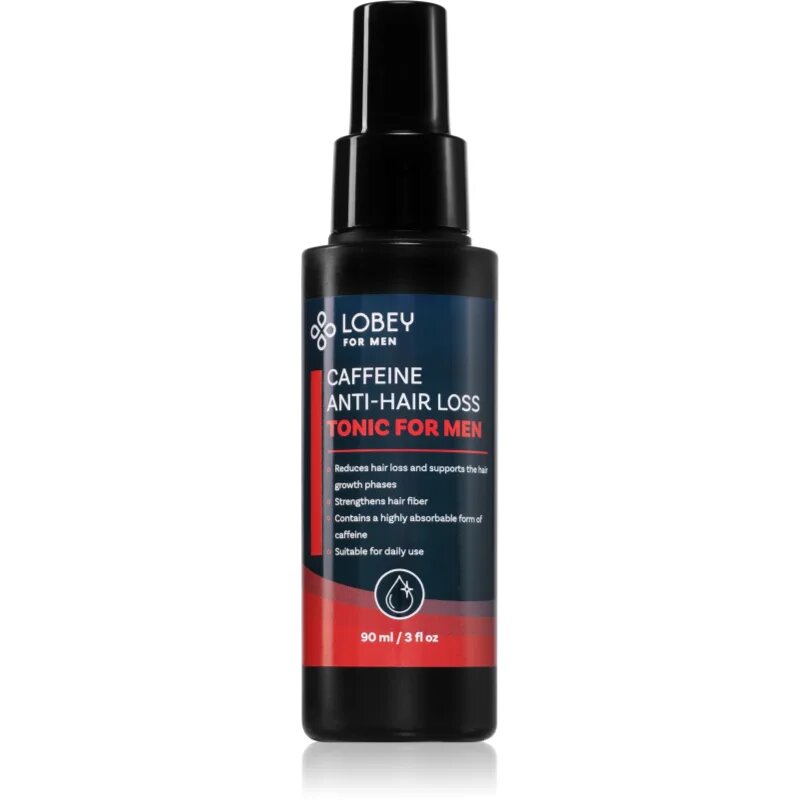 Lobey Caffeine hajhullás elleni tonik uraknak 90 ml