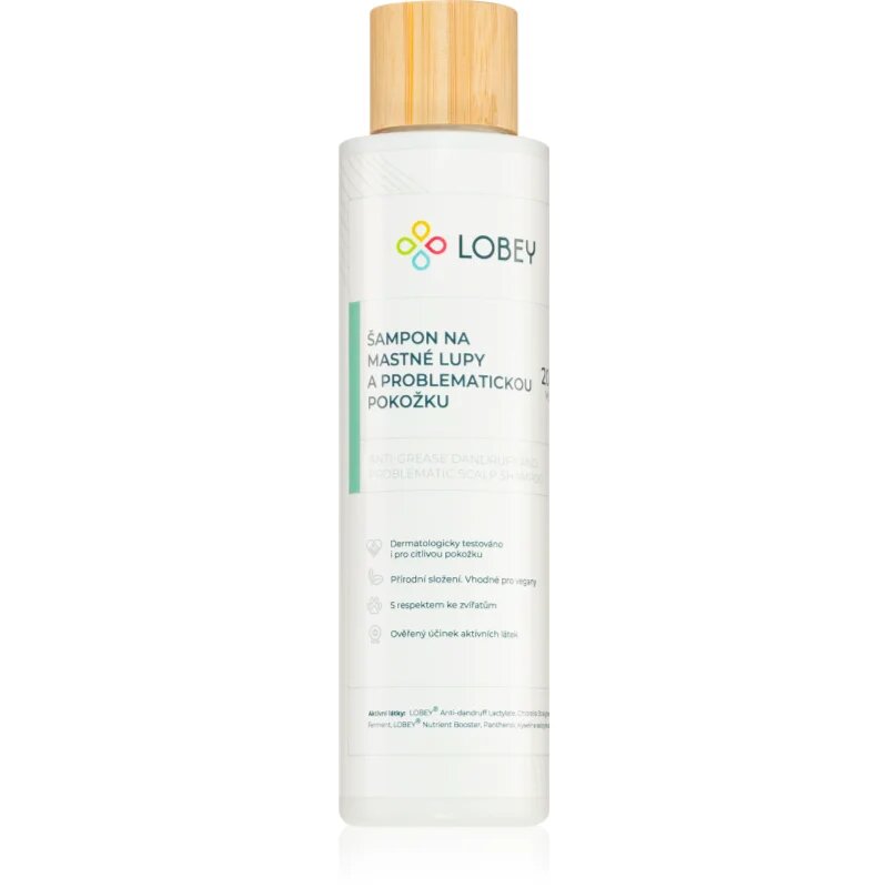 Lobey Hair Care sampon zsíros fejbőrre 200 ml