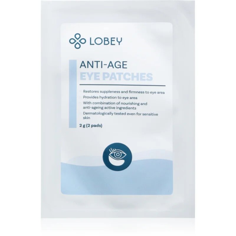Lobey Skin Care Anti-Age Eye Patches hidrogél maszk a szem körül 2 g