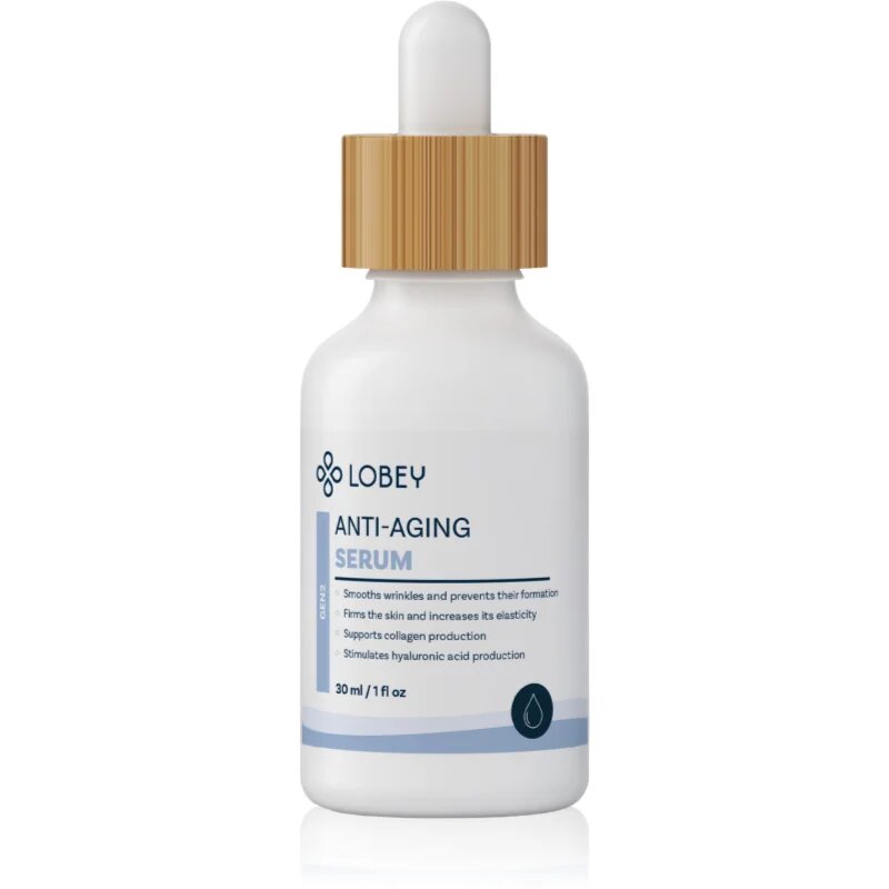 Lobey Skin Care Anti-age serum koncentrált szérum a bőr öregedésének jelei ellen 30 ml
