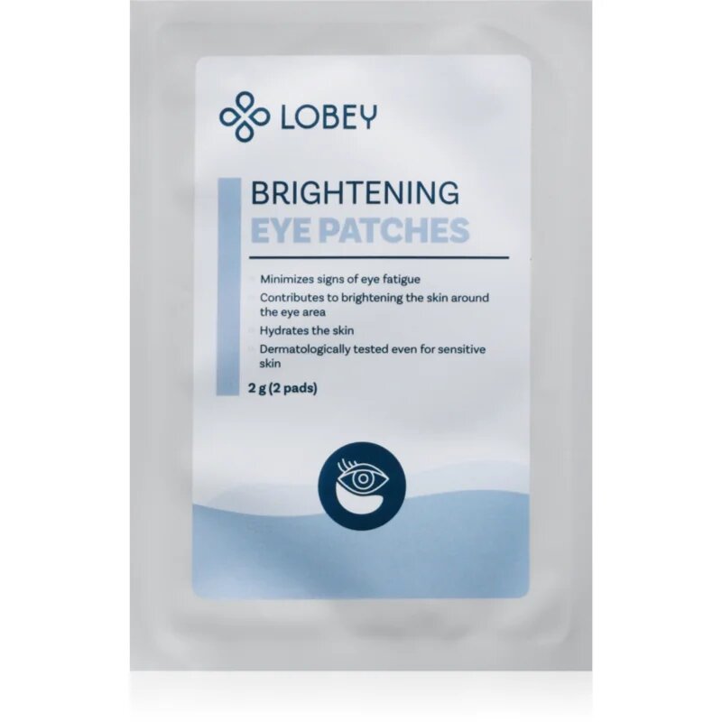 Lobey Skin Care Brightening Eye Patches hidrogél maszk a szem körül 2 g