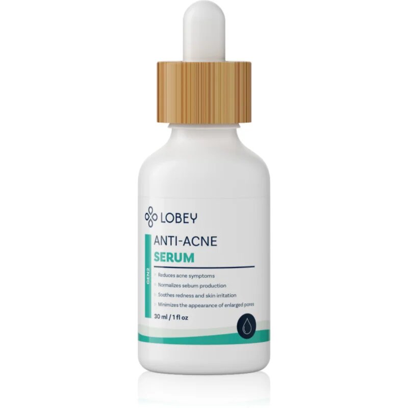 Lobey Skin Care Sérum proti akné szérum pattanások ellen 30 ml