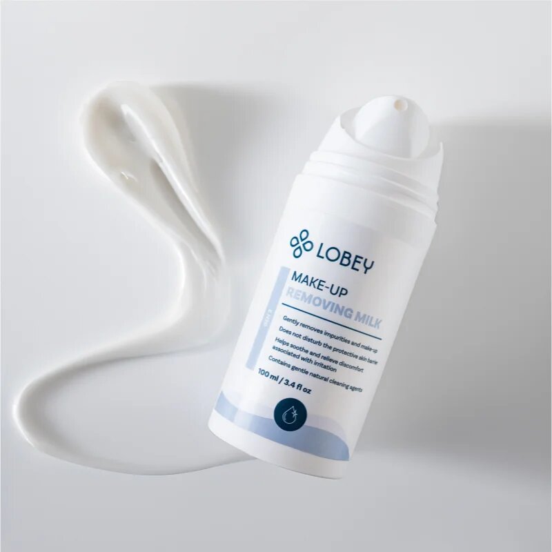 Lobey Skin Care sminklemosó tej BIO termék 100 ml