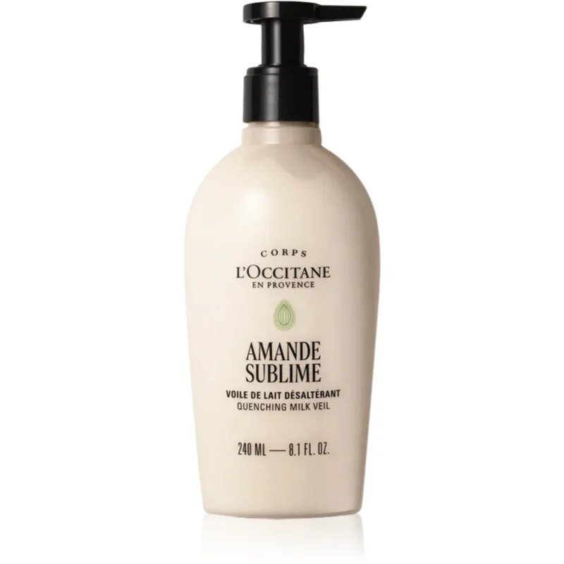 L’Occitane Amande Sublime Quenching Milk Veil hidratáló testápoló tej 240 ml