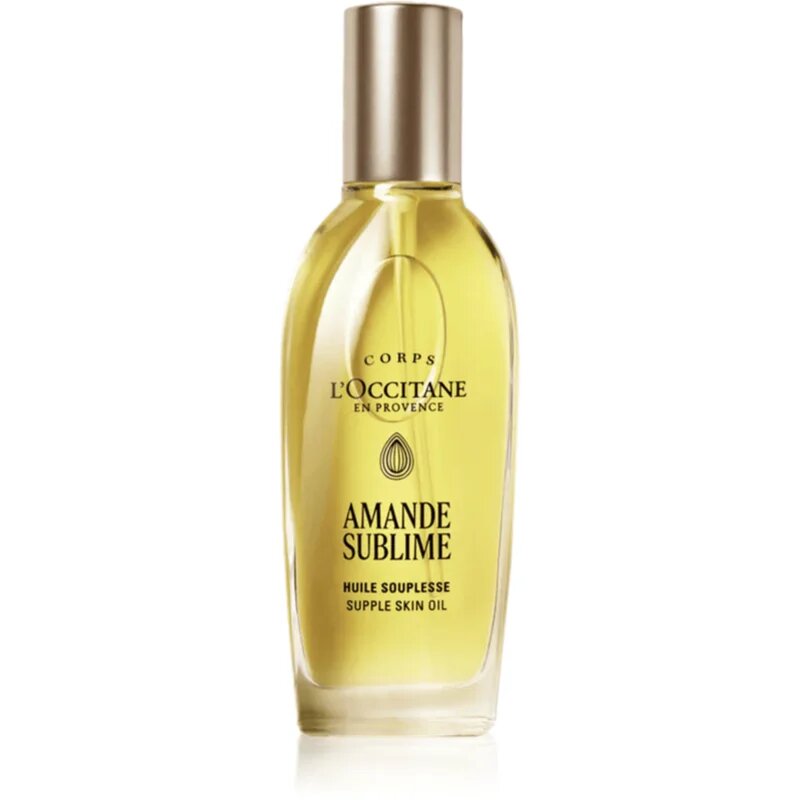 L’Occitane Amande Sublime Supple Skin Oil feszesítő testolaj 100 ml