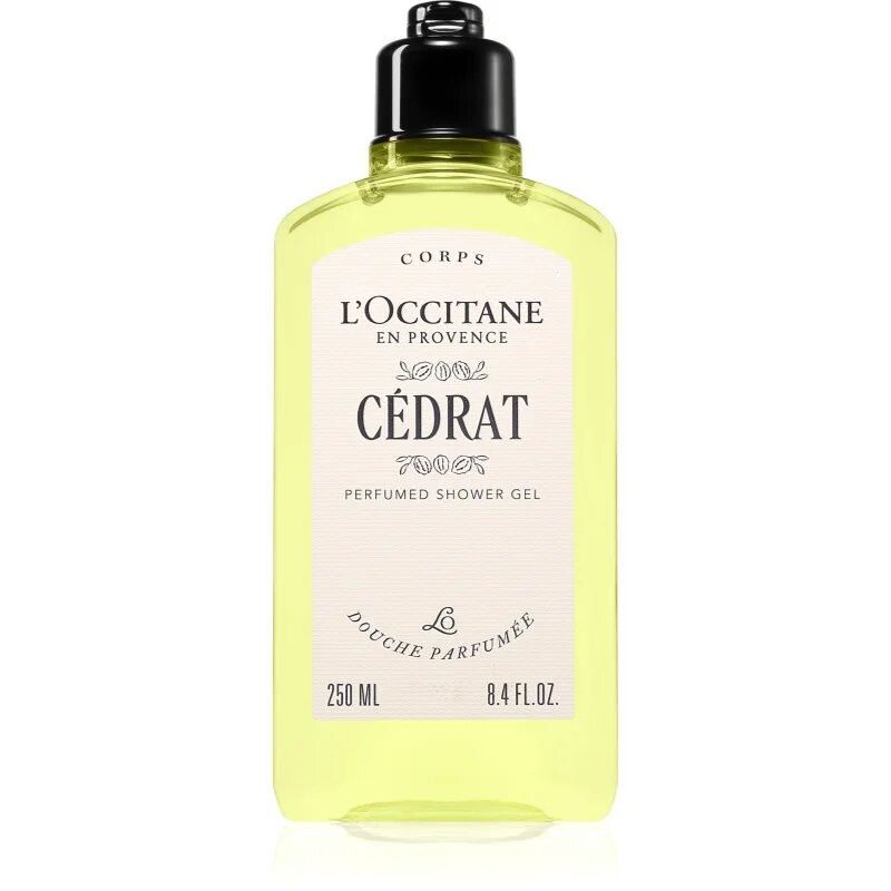 L’Occitane Cédrat Perfumed Shower Gel tusfürdő gél 250 ml
