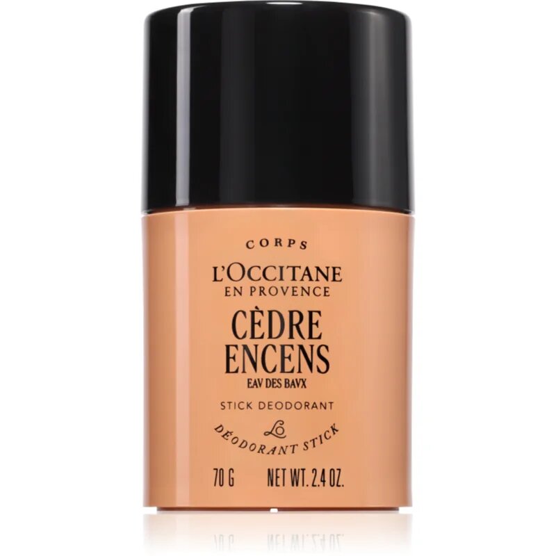 L’Occitane Cèdre Encens Stick Deodorant izzadásgátló deo stift uraknak 70 g