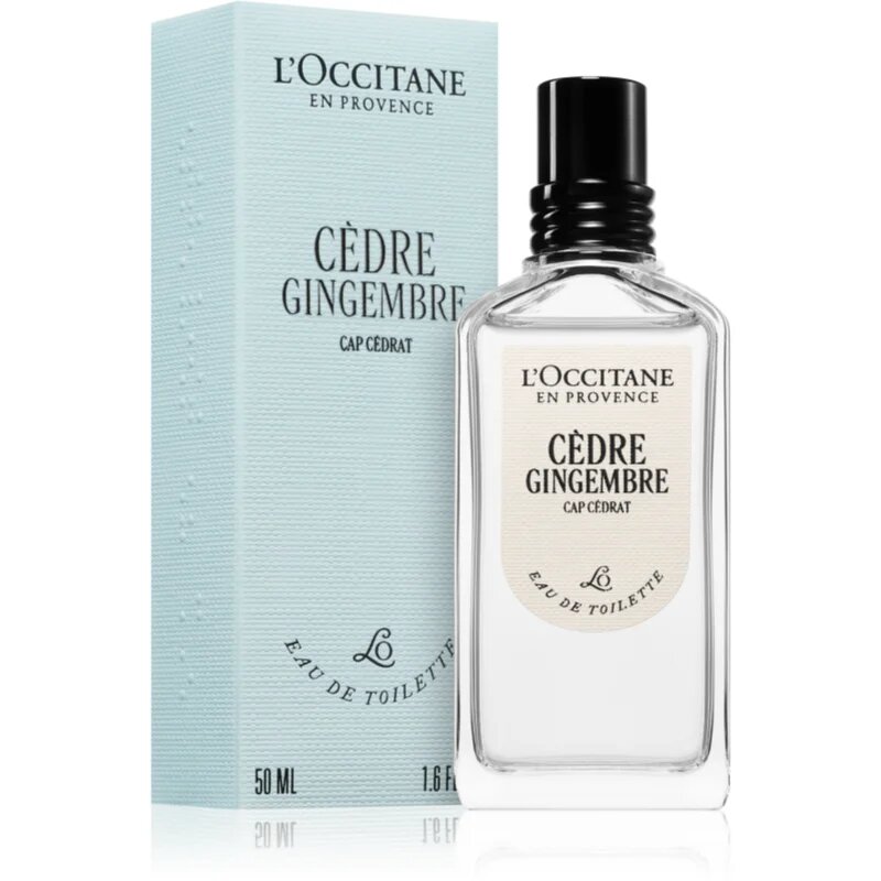 L’Occitane Cèdre Gingembre Eau de Toilette uraknak 50 ml