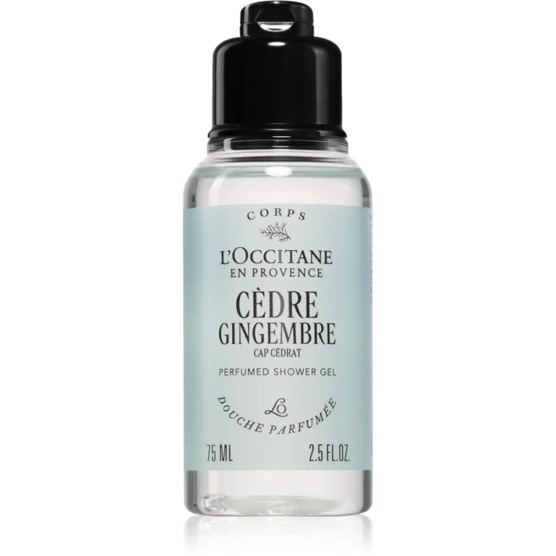 L’Occitane Cèdre Gingembre Perfumed Shower Gel tusfürdő gél 75 ml