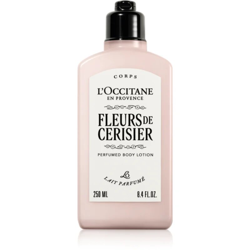 L’Occitane Fleurs de Cerisier Perfumed Body Lotion testápoló tej 250 ml