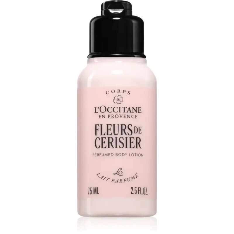 L’Occitane Fleurs de Cerisier Perfumed Body Lotion testápoló tej 75 ml