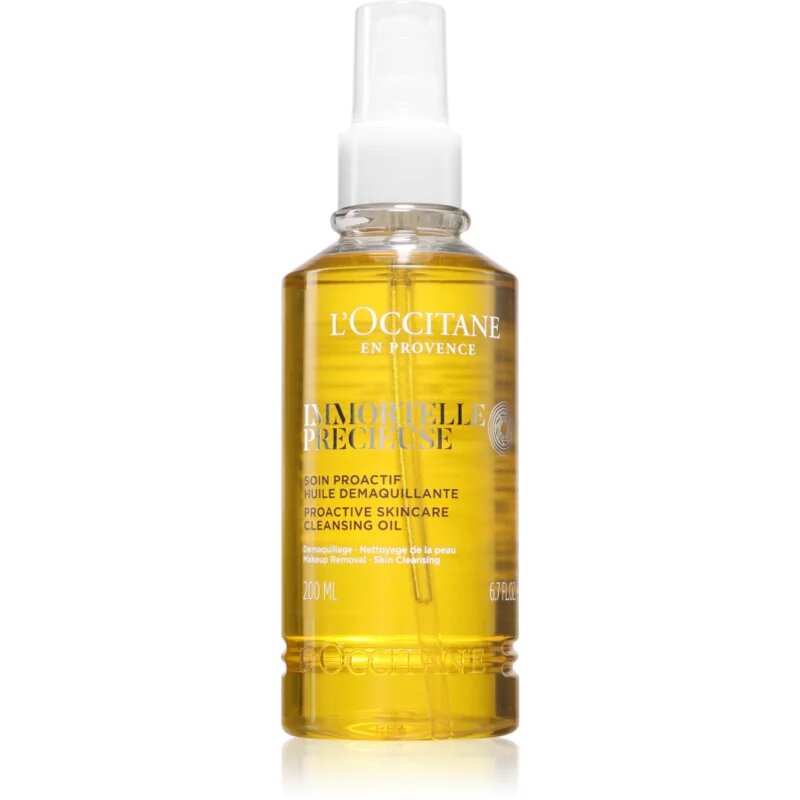 L’Occitane Immortelle Precious Cleansing Oil arctisztító olaj 200 ml