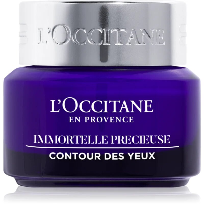 L’Occitane Immortelle Precious szemkörnyékápoló balzsam a ráncok duzzanatok és sötét karikák ellen 15 ml