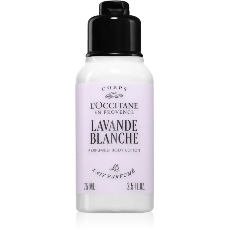 L’Occitane Lavande Blanche Perfumed Body Lotion nyugtató testápoló tej 75 ml