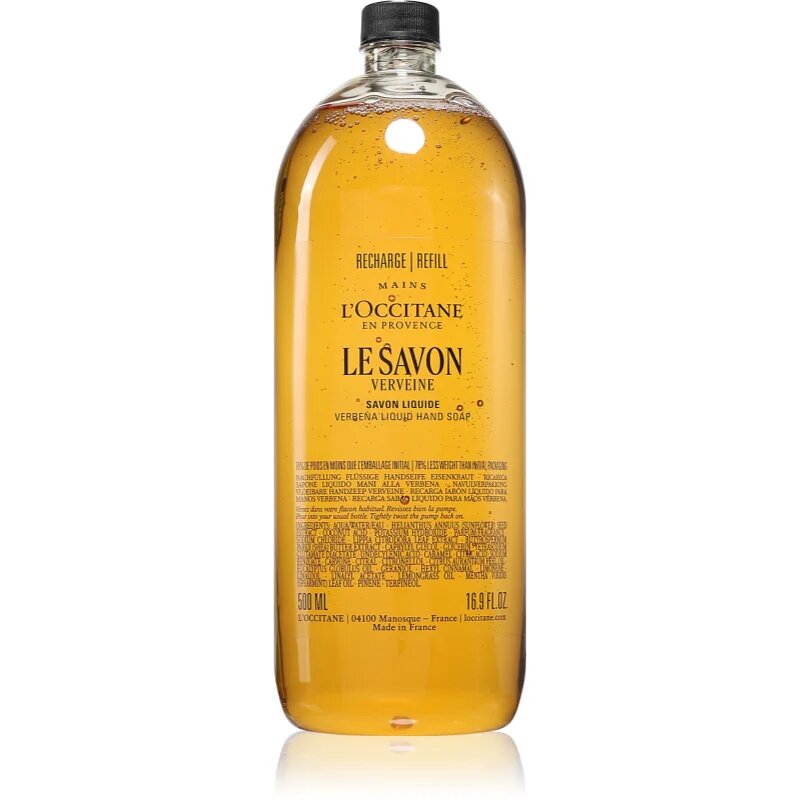 L’Occitane Shea Verbena folyékony szappan utántöltő 500 ml