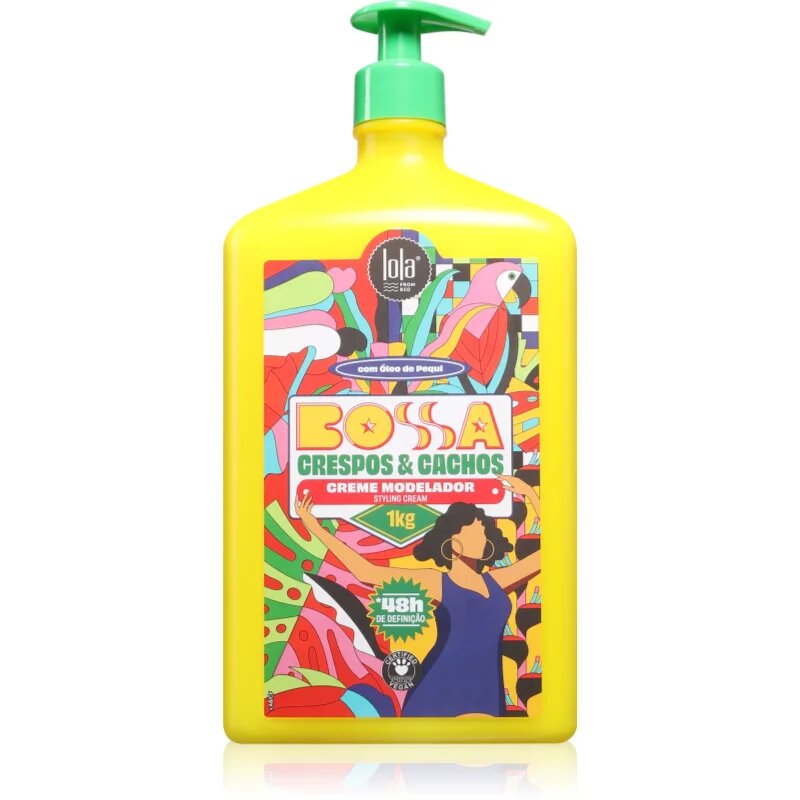 Lola Cosmetics Bossa hajformázó krém göndör hajra 1000 g