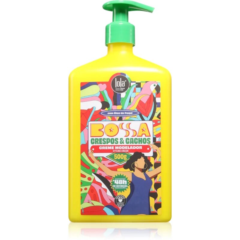 Lola Cosmetics Bossa hajformázó krém göndör hajra 500 g