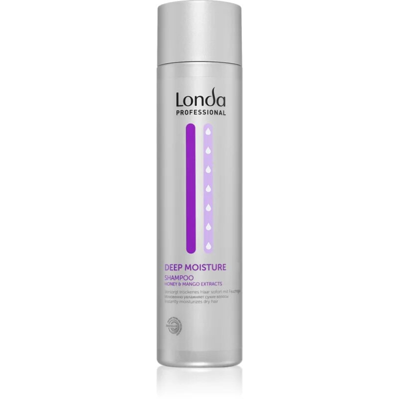 Londa Professional Deep Moisture intenzíven tápláló sampon száraz hajra 250 ml